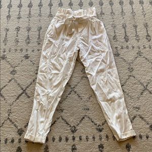 Zara White Trousers